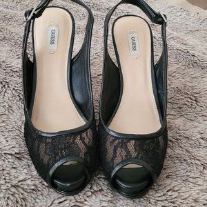 Guess Huela4 slingback pumps